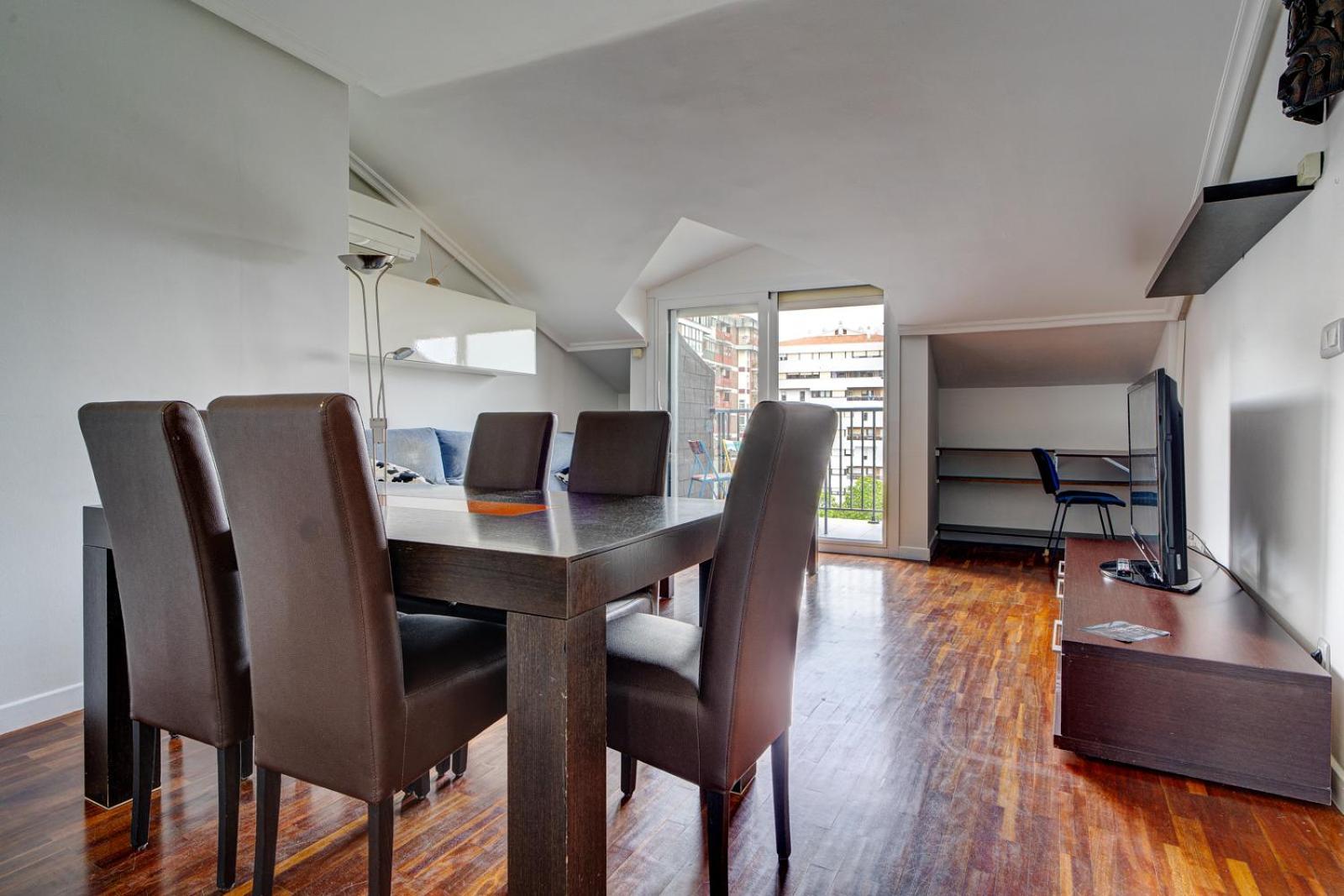 Ferienwohnung Luminoso Atico Con Terraza, Irun, Parking, 4Pax Exterior foto