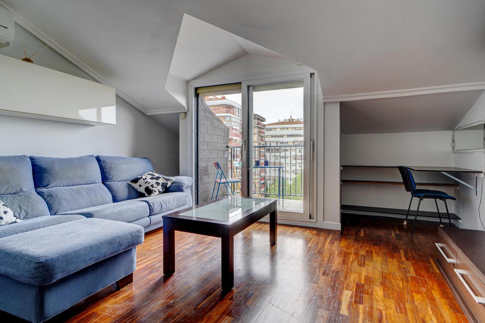 Ferienwohnung Luminoso Atico Con Terraza, Irun, Parking, 4Pax Exterior foto